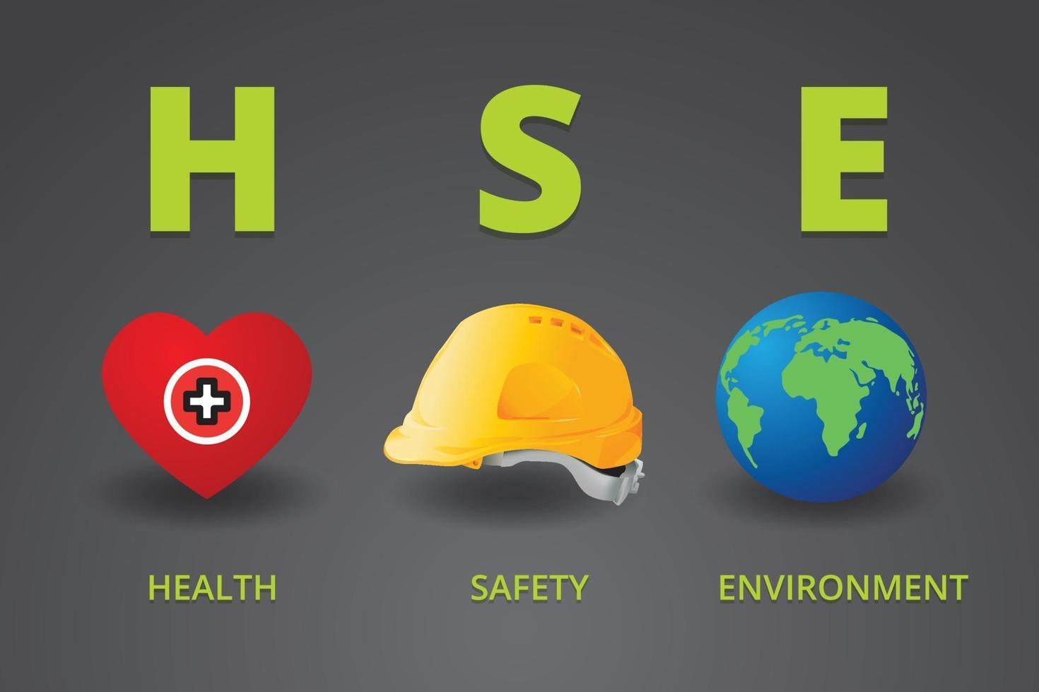 HSE concept: Health Safety Environment